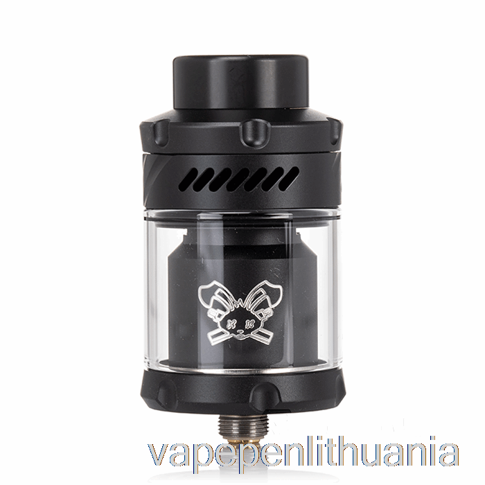 Hellvape Dead Rabbit V3 25mm Rta Black W/ White Logo Vape Liquid